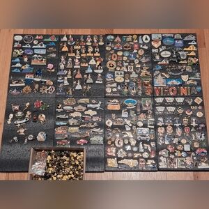 Ginormous Lot Of 293 Lions Club Pins